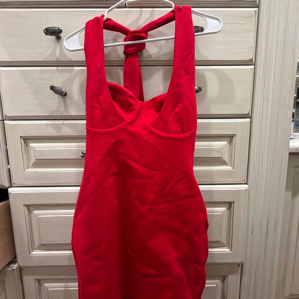 Lovers and Friends Monica Mini Dress in Red